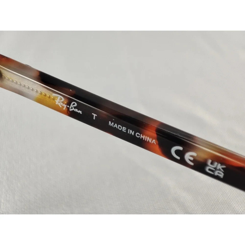 Ray-Ban RB 5397 ELLIOT 8173 Eyeglass‎ Frames Striped Havana 50-19-145 Mint